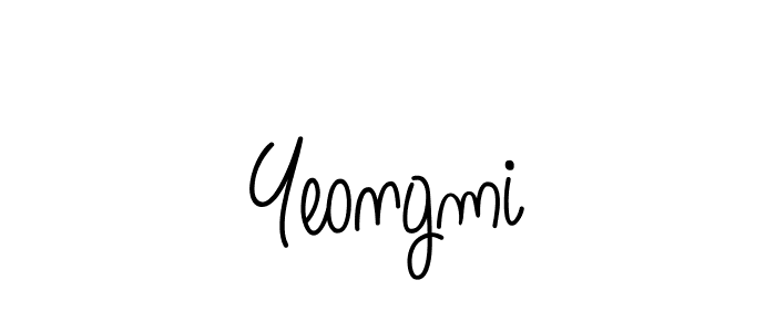 It looks lik you need a new signature style for name Yeongmi. Design unique handwritten (Angelique-Rose-font-FFP) signature with our free signature maker in just a few clicks. Yeongmi signature style 5 images and pictures png
