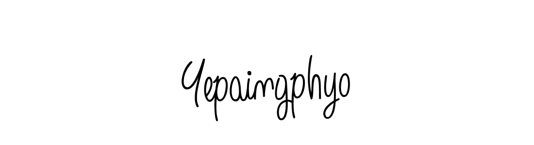 if you are searching for the best signature style for your name Yepaingphyo. so please give up your signature search. here we have designed multiple signature styles  using Angelique-Rose-font-FFP. Yepaingphyo signature style 5 images and pictures png