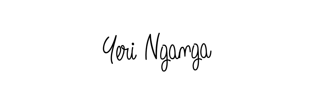 Create a beautiful signature design for name Yeri Nganga. With this signature (Angelique-Rose-font-FFP) fonts, you can make a handwritten signature for free. Yeri Nganga signature style 5 images and pictures png