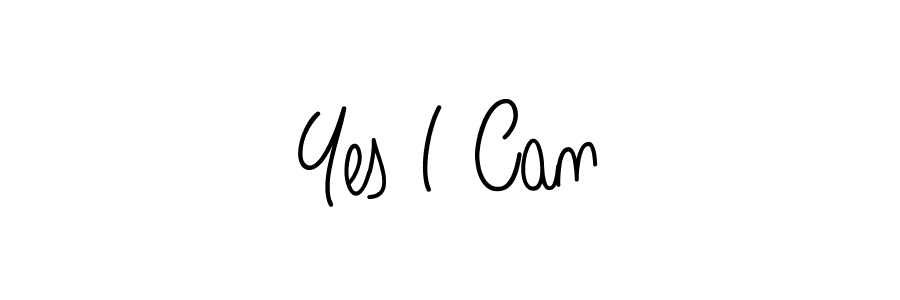 Create a beautiful signature design for name Yes I Can. With this signature (Angelique-Rose-font-FFP) fonts, you can make a handwritten signature for free. Yes I Can signature style 5 images and pictures png