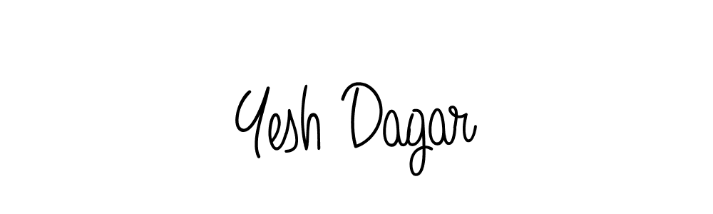 Make a beautiful signature design for name Yesh Dagar. Use this online signature maker to create a handwritten signature for free. Yesh Dagar signature style 5 images and pictures png