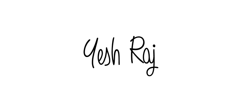 Create a beautiful signature design for name Yesh Raj. With this signature (Angelique-Rose-font-FFP) fonts, you can make a handwritten signature for free. Yesh Raj signature style 5 images and pictures png