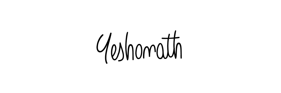 Create a beautiful signature design for name Yeshonath. With this signature (Angelique-Rose-font-FFP) fonts, you can make a handwritten signature for free. Yeshonath signature style 5 images and pictures png