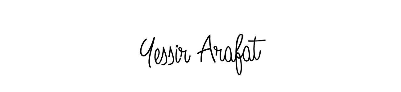 Also we have Yessir Arafat name is the best signature style. Create professional handwritten signature collection using Angelique-Rose-font-FFP autograph style. Yessir Arafat signature style 5 images and pictures png