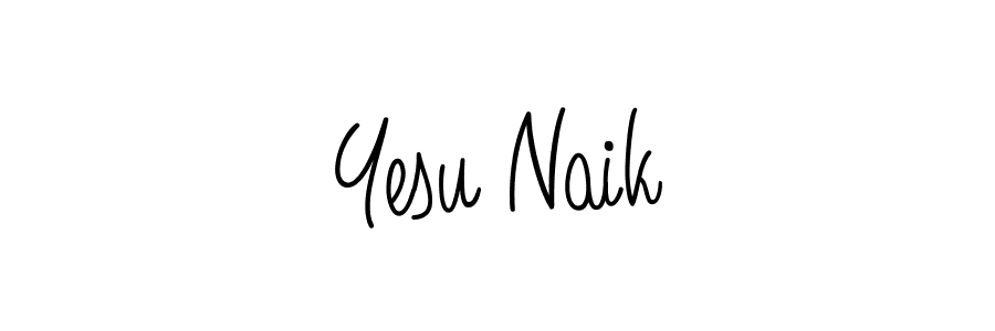 Once you've used our free online signature maker to create your best signature Angelique-Rose-font-FFP style, it's time to enjoy all of the benefits that Yesu Naik name signing documents. Yesu Naik signature style 5 images and pictures png