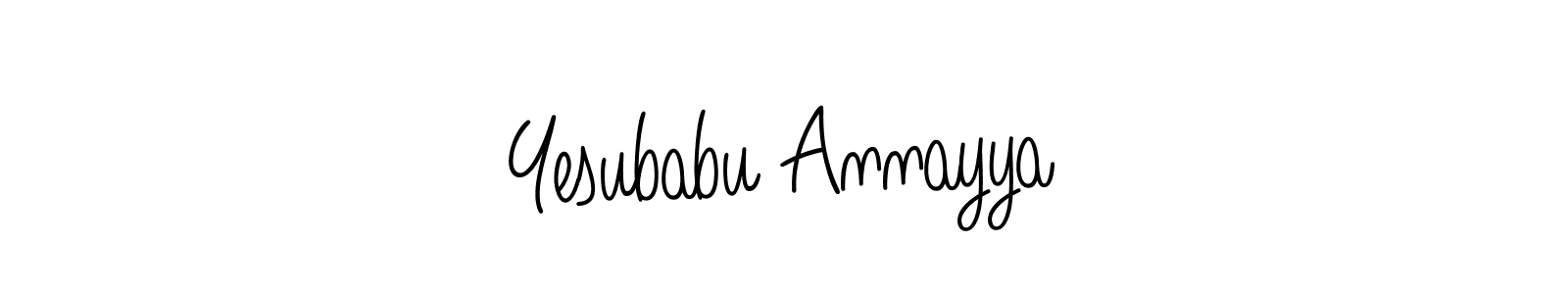 This is the best signature style for the Yesubabu Annayya name. Also you like these signature font (Angelique-Rose-font-FFP). Mix name signature. Yesubabu Annayya signature style 5 images and pictures png