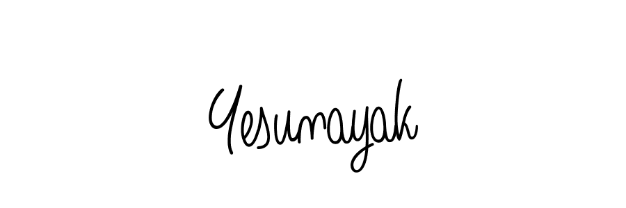 Angelique-Rose-font-FFP is a professional signature style that is perfect for those who want to add a touch of class to their signature. It is also a great choice for those who want to make their signature more unique. Get Yesunayak name to fancy signature for free. Yesunayak signature style 5 images and pictures png