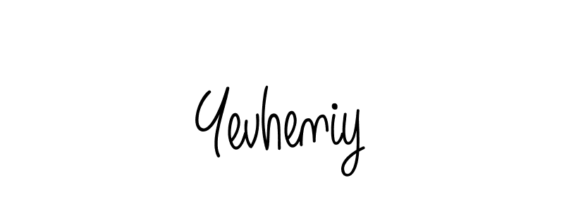 How to make Yevheniy signature? Angelique-Rose-font-FFP is a professional autograph style. Create handwritten signature for Yevheniy name. Yevheniy signature style 5 images and pictures png