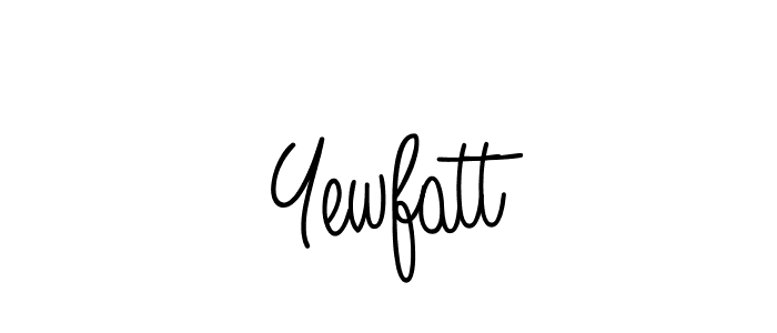 Make a beautiful signature design for name Yewfatt. Use this online signature maker to create a handwritten signature for free. Yewfatt signature style 5 images and pictures png