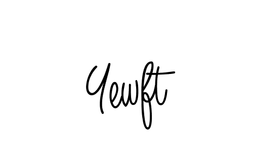Angelique-Rose-font-FFP is a professional signature style that is perfect for those who want to add a touch of class to their signature. It is also a great choice for those who want to make their signature more unique. Get Yewft name to fancy signature for free. Yewft signature style 5 images and pictures png