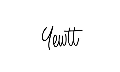 Angelique-Rose-font-FFP is a professional signature style that is perfect for those who want to add a touch of class to their signature. It is also a great choice for those who want to make their signature more unique. Get Yewtt name to fancy signature for free. Yewtt signature style 5 images and pictures png