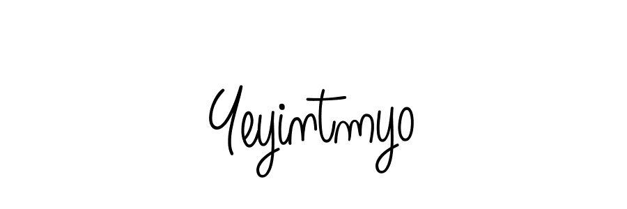 Make a beautiful signature design for name Yeyintmyo. Use this online signature maker to create a handwritten signature for free. Yeyintmyo signature style 5 images and pictures png