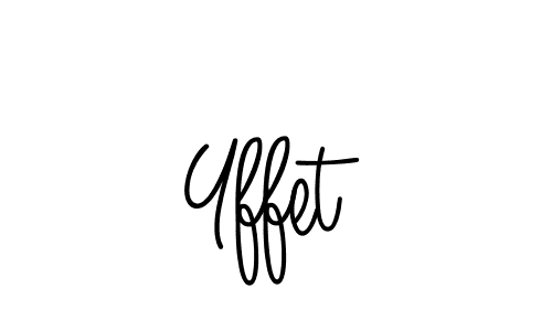 Create a beautiful signature design for name Yffet. With this signature (Angelique-Rose-font-FFP) fonts, you can make a handwritten signature for free. Yffet signature style 5 images and pictures png