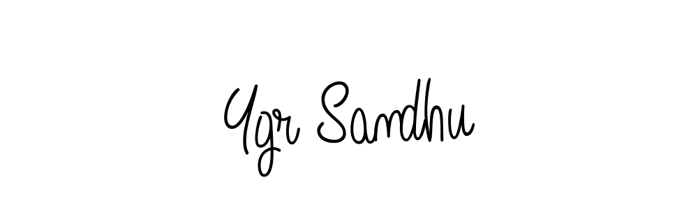 Here are the top 10 professional signature styles for the name Ygr Sandhu. These are the best autograph styles you can use for your name. Ygr Sandhu signature style 5 images and pictures png