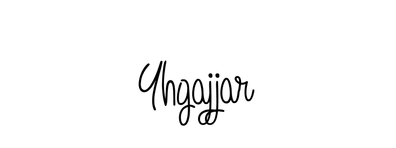 Design your own signature with our free online signature maker. With this signature software, you can create a handwritten (Angelique-Rose-font-FFP) signature for name Yhgajjar. Yhgajjar signature style 5 images and pictures png