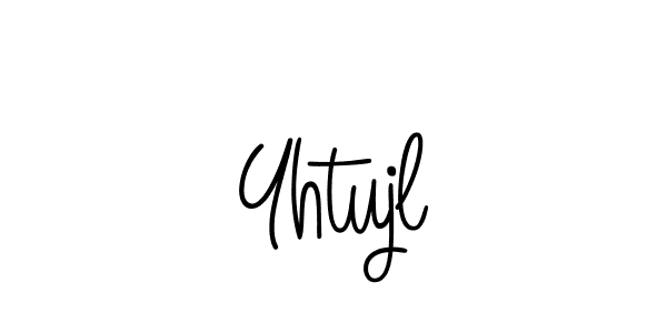 How to make Yhtujl signature? Angelique-Rose-font-FFP is a professional autograph style. Create handwritten signature for Yhtujl name. Yhtujl signature style 5 images and pictures png