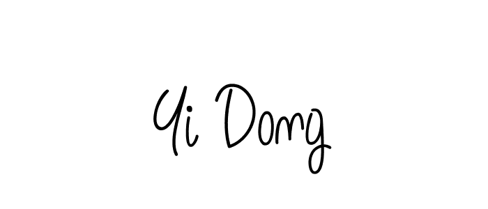 Make a short Yi Dong signature style. Manage your documents anywhere anytime using Angelique-Rose-font-FFP. Create and add eSignatures, submit forms, share and send files easily. Yi Dong signature style 5 images and pictures png