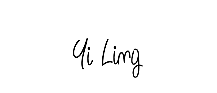 if you are searching for the best signature style for your name Yi Ling. so please give up your signature search. here we have designed multiple signature styles  using Angelique-Rose-font-FFP. Yi Ling signature style 5 images and pictures png