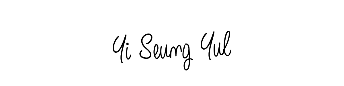 How to Draw Yi Seung Yul signature style? Angelique-Rose-font-FFP is a latest design signature styles for name Yi Seung Yul. Yi Seung Yul signature style 5 images and pictures png
