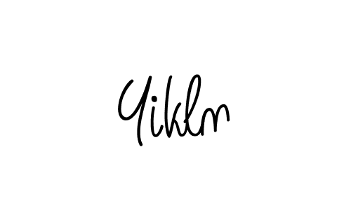 Here are the top 10 professional signature styles for the name Yikln. These are the best autograph styles you can use for your name. Yikln signature style 5 images and pictures png