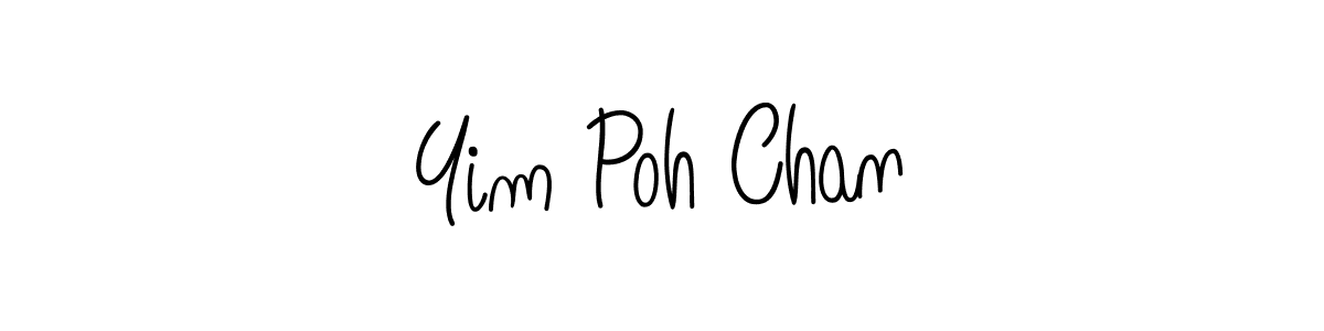 It looks lik you need a new signature style for name Yim Poh Chan. Design unique handwritten (Angelique-Rose-font-FFP) signature with our free signature maker in just a few clicks. Yim Poh Chan signature style 5 images and pictures png