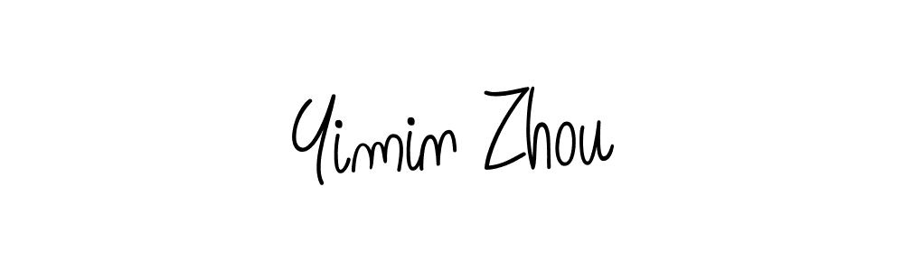 if you are searching for the best signature style for your name Yimin Zhou. so please give up your signature search. here we have designed multiple signature styles  using Angelique-Rose-font-FFP. Yimin Zhou signature style 5 images and pictures png