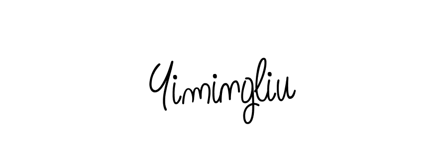 Also we have Yimingliu name is the best signature style. Create professional handwritten signature collection using Angelique-Rose-font-FFP autograph style. Yimingliu signature style 5 images and pictures png