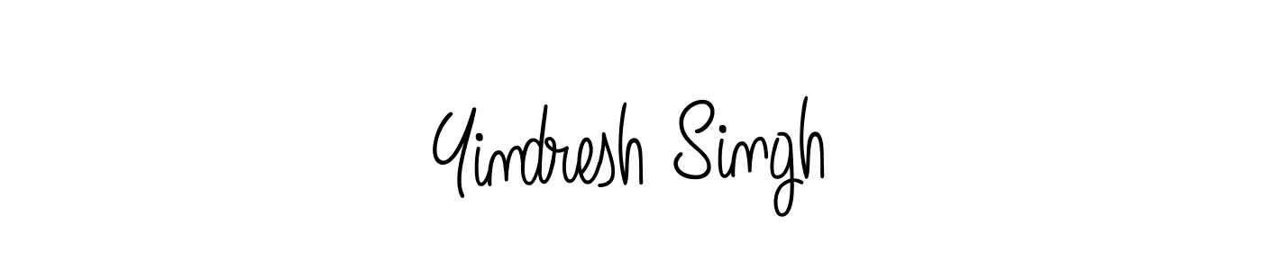 Also we have Yindresh Singh name is the best signature style. Create professional handwritten signature collection using Angelique-Rose-font-FFP autograph style. Yindresh Singh signature style 5 images and pictures png