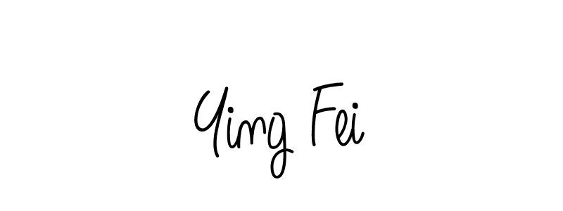 Once you've used our free online signature maker to create your best signature Angelique-Rose-font-FFP style, it's time to enjoy all of the benefits that Ying Fei name signing documents. Ying Fei signature style 5 images and pictures png