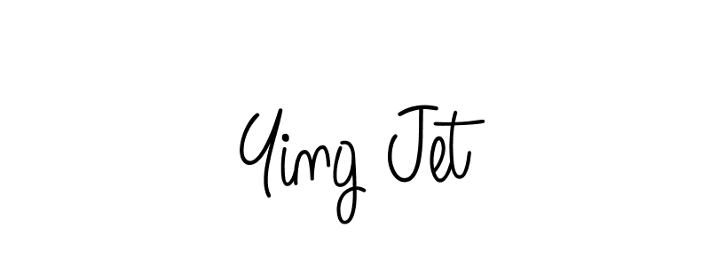 How to make Ying Jet signature? Angelique-Rose-font-FFP is a professional autograph style. Create handwritten signature for Ying Jet name. Ying Jet signature style 5 images and pictures png