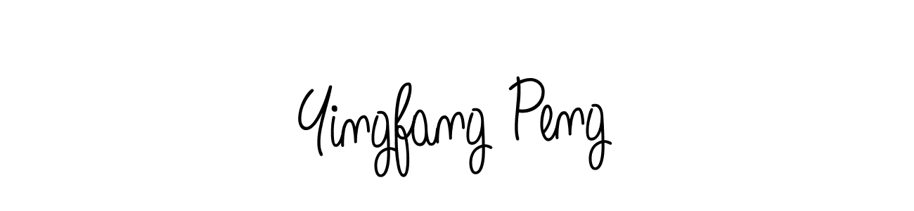 Angelique-Rose-font-FFP is a professional signature style that is perfect for those who want to add a touch of class to their signature. It is also a great choice for those who want to make their signature more unique. Get Yingfang Peng name to fancy signature for free. Yingfang Peng signature style 5 images and pictures png