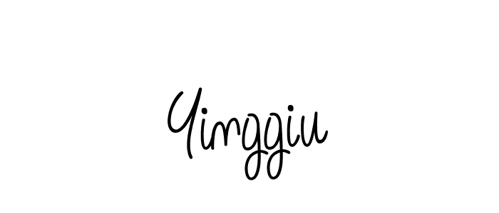 Make a beautiful signature design for name Yinggiu. Use this online signature maker to create a handwritten signature for free. Yinggiu signature style 5 images and pictures png