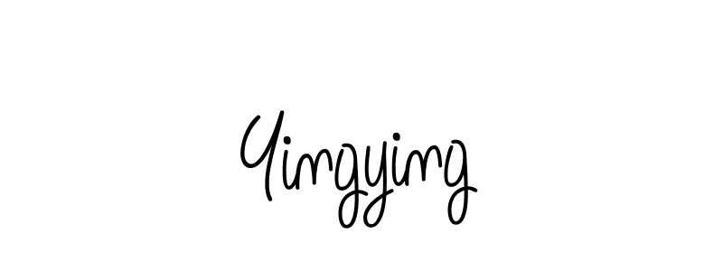 How to make Yingying signature? Angelique-Rose-font-FFP is a professional autograph style. Create handwritten signature for Yingying name. Yingying signature style 5 images and pictures png
