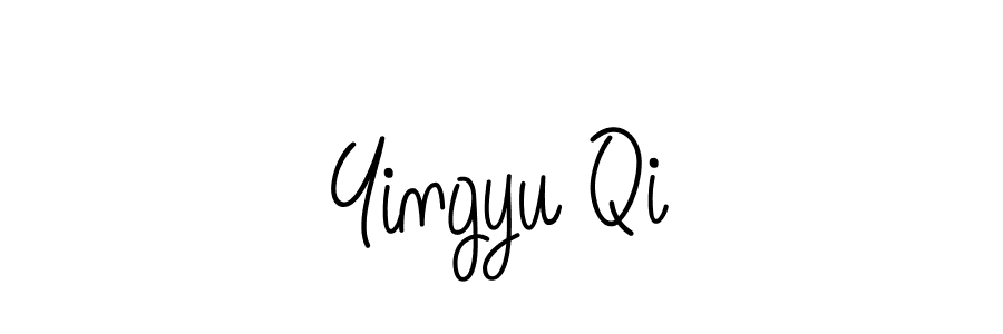 Make a short Yingyu Qi signature style. Manage your documents anywhere anytime using Angelique-Rose-font-FFP. Create and add eSignatures, submit forms, share and send files easily. Yingyu Qi signature style 5 images and pictures png