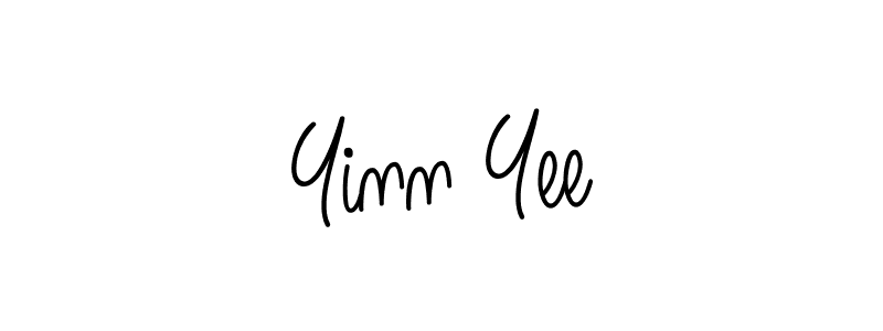 How to Draw Yinn Yee signature style? Angelique-Rose-font-FFP is a latest design signature styles for name Yinn Yee. Yinn Yee signature style 5 images and pictures png