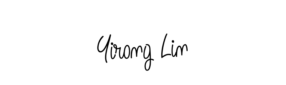 Here are the top 10 professional signature styles for the name Yirong Lin. These are the best autograph styles you can use for your name. Yirong Lin signature style 5 images and pictures png