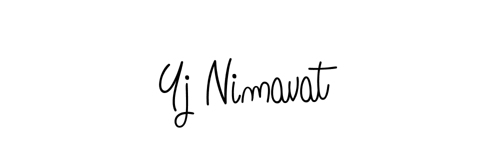 if you are searching for the best signature style for your name Yj Nimavat. so please give up your signature search. here we have designed multiple signature styles  using Angelique-Rose-font-FFP. Yj Nimavat signature style 5 images and pictures png