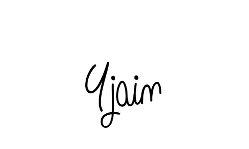 Create a beautiful signature design for name Yjain. With this signature (Angelique-Rose-font-FFP) fonts, you can make a handwritten signature for free. Yjain signature style 5 images and pictures png
