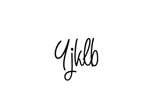 How to Draw Yjklb signature style? Angelique-Rose-font-FFP is a latest design signature styles for name Yjklb. Yjklb signature style 5 images and pictures png