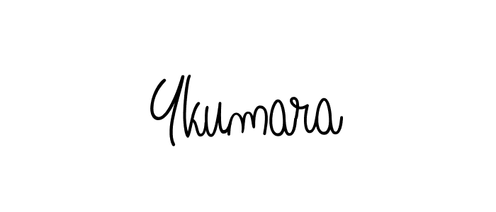How to Draw Ykumara signature style? Angelique-Rose-font-FFP is a latest design signature styles for name Ykumara. Ykumara signature style 5 images and pictures png