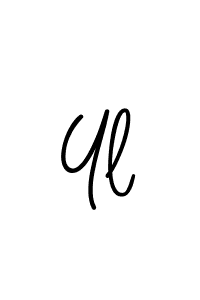 Design your own signature with our free online signature maker. With this signature software, you can create a handwritten (Angelique-Rose-font-FFP) signature for name Yl. Yl signature style 5 images and pictures png