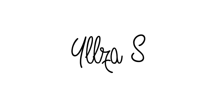 Once you've used our free online signature maker to create your best signature Angelique-Rose-font-FFP style, it's time to enjoy all of the benefits that Yllza S name signing documents. Yllza S signature style 5 images and pictures png