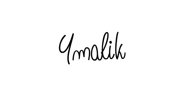 Best and Professional Signature Style for Ymalik. Angelique-Rose-font-FFP Best Signature Style Collection. Ymalik signature style 5 images and pictures png