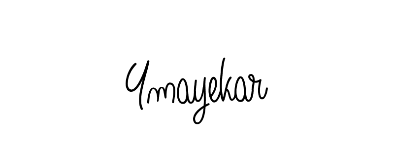 Make a short Ymayekar signature style. Manage your documents anywhere anytime using Angelique-Rose-font-FFP. Create and add eSignatures, submit forms, share and send files easily. Ymayekar signature style 5 images and pictures png