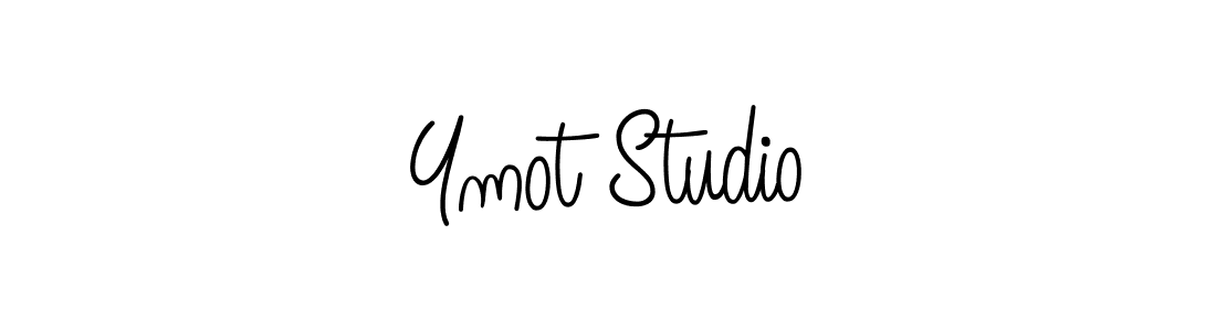 Make a beautiful signature design for name Ymot Studio. With this signature (Angelique-Rose-font-FFP) style, you can create a handwritten signature for free. Ymot Studio signature style 5 images and pictures png