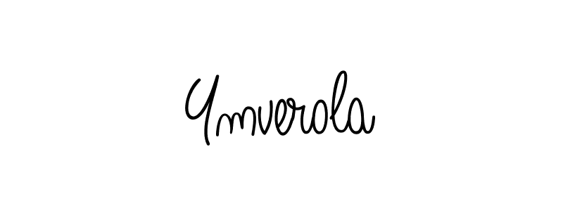 Check out images of Autograph of Ymverola name. Actor Ymverola Signature Style. Angelique-Rose-font-FFP is a professional sign style online. Ymverola signature style 5 images and pictures png