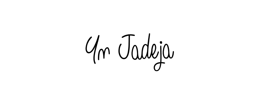Make a beautiful signature design for name Yn Jadeja. Use this online signature maker to create a handwritten signature for free. Yn Jadeja signature style 5 images and pictures png