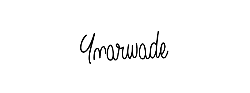 Also we have Ynarwade name is the best signature style. Create professional handwritten signature collection using Angelique-Rose-font-FFP autograph style. Ynarwade signature style 5 images and pictures png