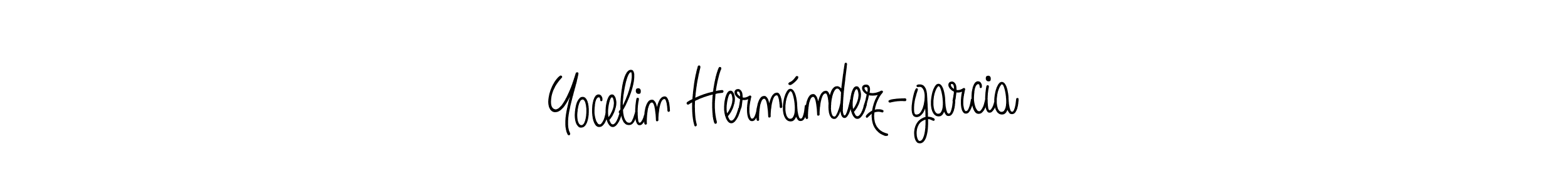 It looks lik you need a new signature style for name Yocelin Hernández-garcia. Design unique handwritten (Angelique-Rose-font-FFP) signature with our free signature maker in just a few clicks. Yocelin Hernández-garcia signature style 5 images and pictures png