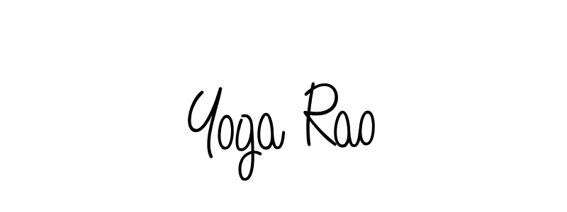 How to Draw Yoga Rao signature style? Angelique-Rose-font-FFP is a latest design signature styles for name Yoga Rao. Yoga Rao signature style 5 images and pictures png